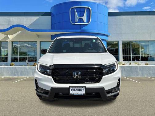 Platinum White Pearl 2026 Honda Ridgeline Black