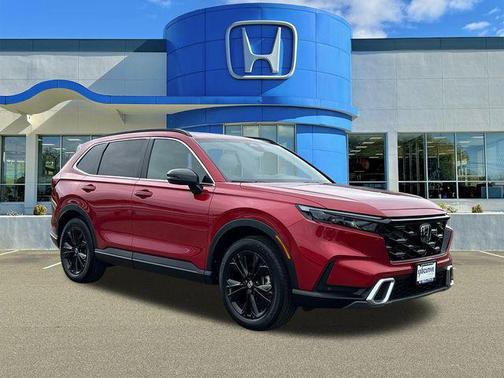 Radiant Red Metallic 2023 Honda CR-V Hybrid Sport Touring AWD