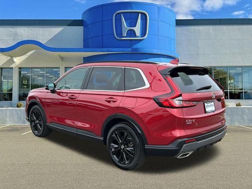 Radiant Red Metallic 2023 Honda CR-V Hybrid Sport Touring AWD