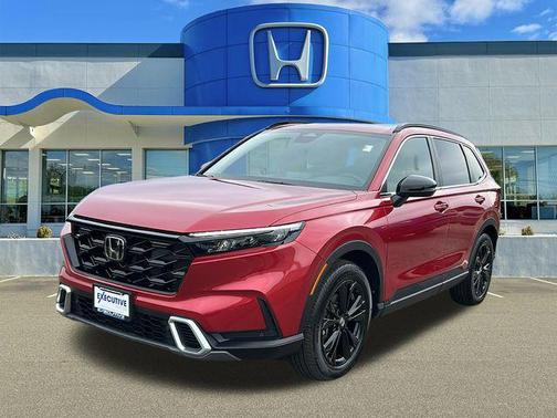 Radiant Red Metallic 2023 Honda CR-V Hybrid Sport Touring AWD