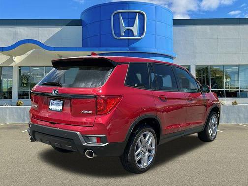 Red 2024 Honda Passport AWD EX-L