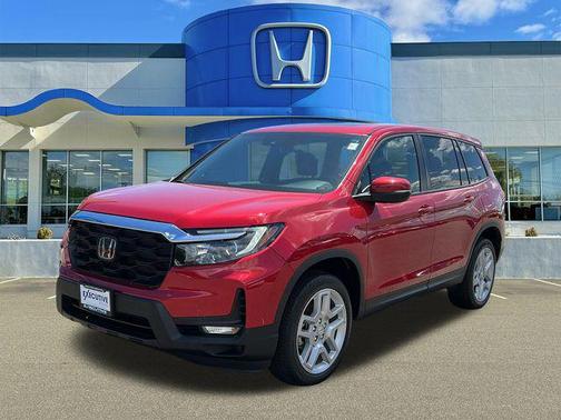 Red 2024 Honda Passport AWD EX-L
