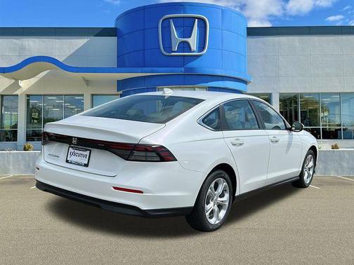 Platinum White Pearl 2026 Honda Accord LX 1.5T