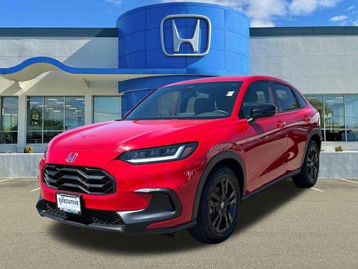 Red 2026 Honda HR-V AWD Sport