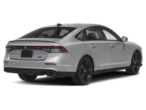 Solar Silver Metallic 2025 Honda Accord Hybrid Sport-L