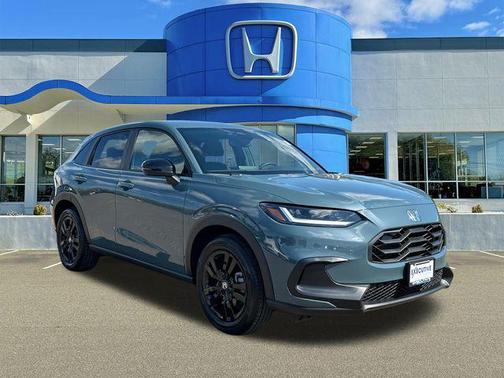 Gray 2026 Honda HR-V AWD Sport