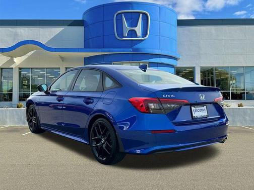 Aegean Blue Metallic 2022 Honda Civic Sport