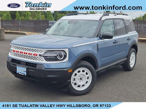 AZURE GRAY METALLIC TRI-COAT 2025 Ford Bronco Sport Heritage