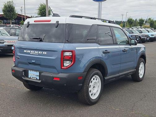 AZURE GRAY METALLIC TRI-COAT 2025 Ford Bronco Sport Heritage