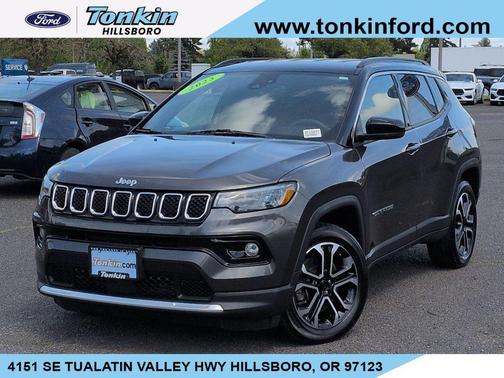 Granite Crystal Metallic Clearcoat 2023 Jeep Compass Limited