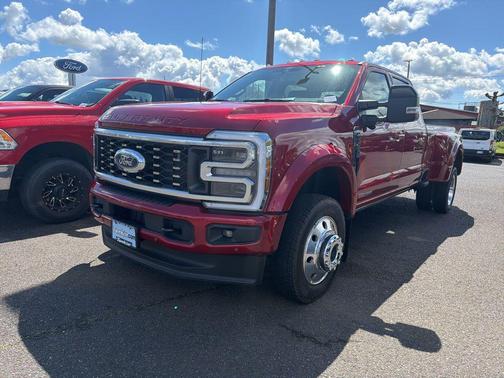 RUBY RED 2026 Ford F-450 Platinum