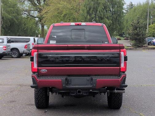 Ruby Red Metallic Tinted Clearcoat 2026 Ford F-350 Platinum
