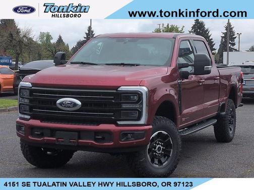 Ruby Red Metallic Tinted Clearcoat 2026 Ford F-350 Platinum