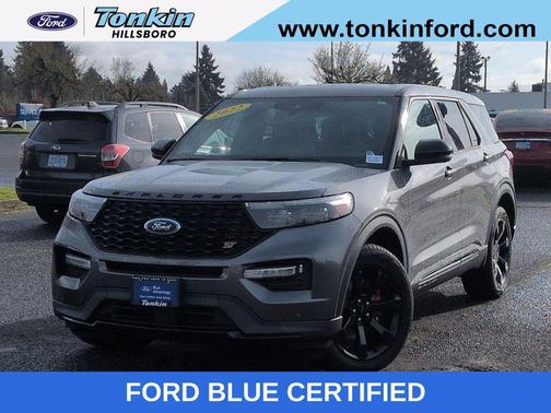 CARBONIZED GRAY METALLIC 2022 Ford Explorer ST