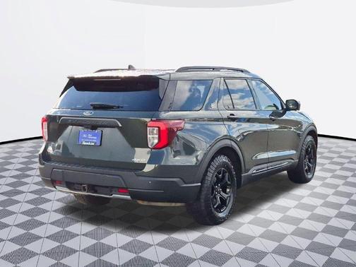 Forged Green Metallic 2022 Ford Explorer Timberline