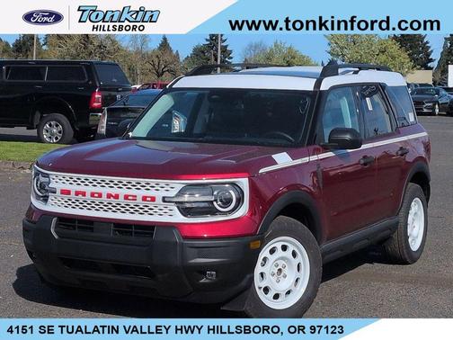 Ruby Red Metallic Tinted Clearcoat 2026 Ford Bronco Sport Heritage