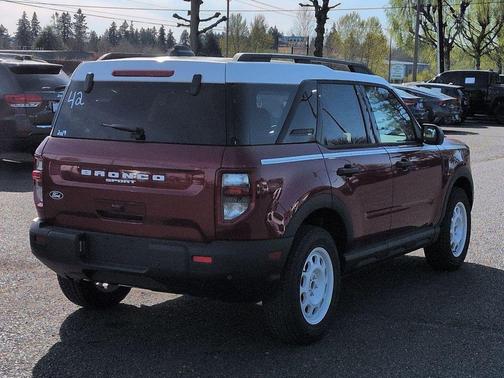Ruby Red Metallic Tinted Clearcoat 2026 Ford Bronco Sport Heritage