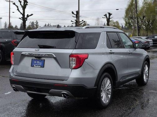 ICONIC SILVER METALLIC 2022 Ford Explorer Limited