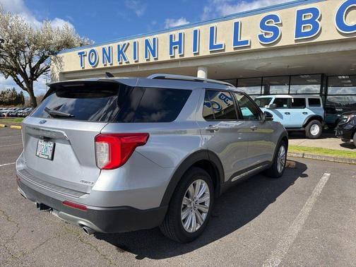 ICONIC SILVER METALLIC 2022 Ford Explorer Limited