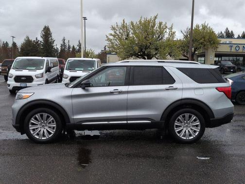 ICONIC SILVER METALLIC 2022 Ford Explorer Limited