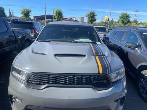 Destroyer Gray Clearcoat 2023 Dodge Durango Hemi Orange AWD