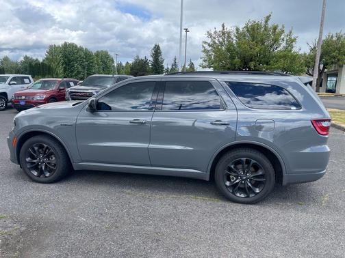 Destroyer Gray Clearcoat 2023 Dodge Durango Hemi Orange AWD