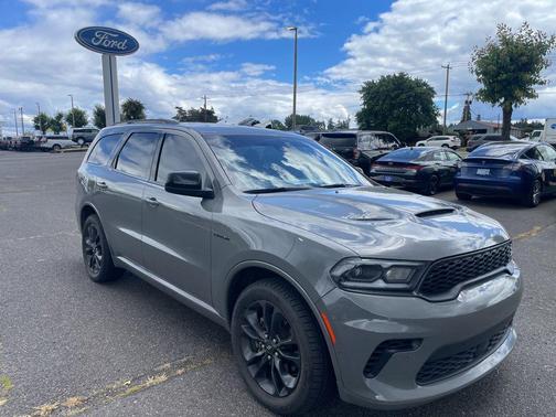 Destroyer Gray Clearcoat 2023 Dodge Durango Hemi Orange AWD