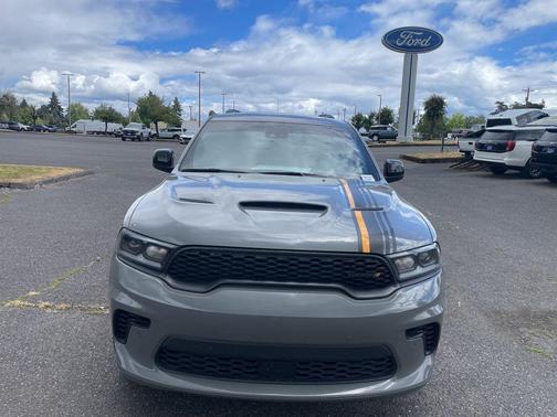 Destroyer Gray Clearcoat 2023 Dodge Durango Hemi Orange AWD
