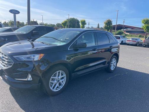 AGATE BLACK METALLIC 2021 Ford Edge SEL