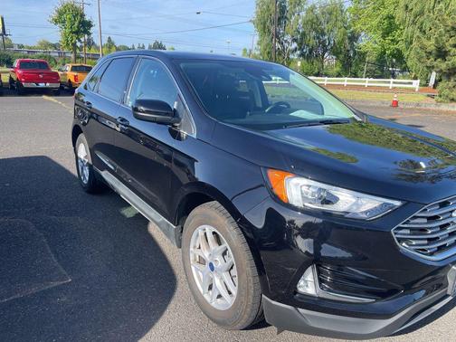 AGATE BLACK METALLIC 2021 Ford Edge SEL