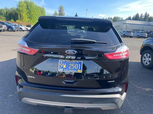 AGATE BLACK METALLIC 2021 Ford Edge SEL