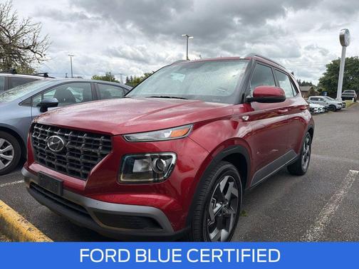 Ultimate Red 2024 Hyundai VENUE SEL