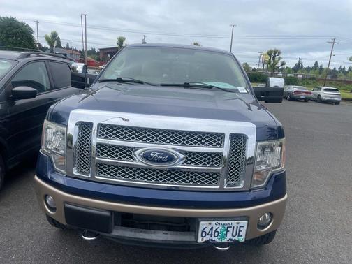 DARK BLUE PEARL METALLIC 2012 Ford F-150 Lariat