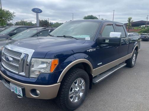 DARK BLUE PEARL METALLIC 2012 Ford F-150 Lariat