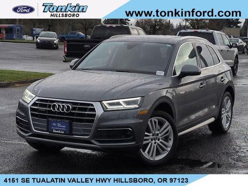 Monsoon Gray Metallic 2020 Audi Q5 45 Premium Plus