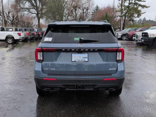 Vapor Blue Metallic 2026 Ford Explorer Active