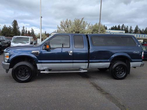 Dark Blue Pearl Clearcoat Metallic 2008 Ford F-250 XLT