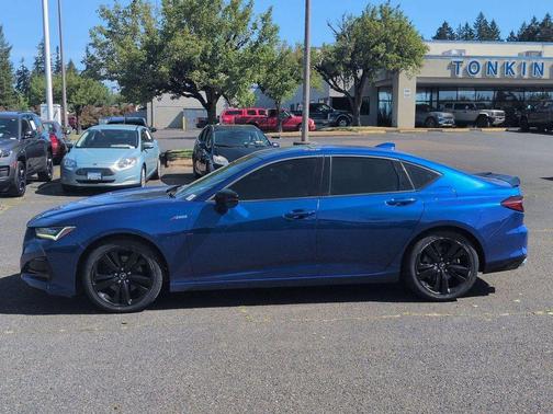 Apex Blue Pearl 2021 Acura TLX A-Spec