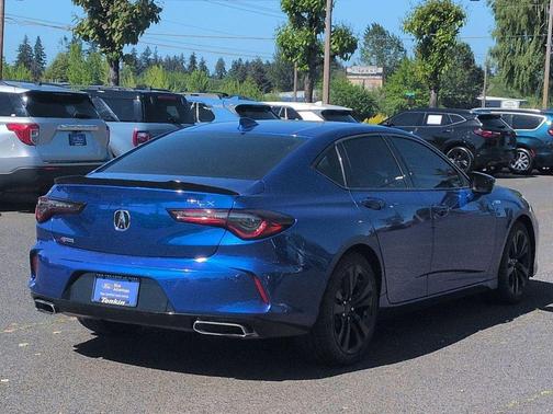 Apex Blue Pearl 2021 Acura TLX A-Spec