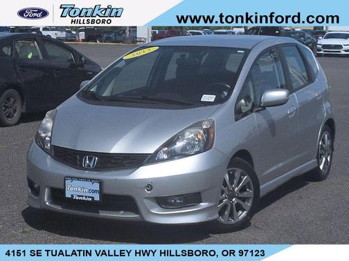 Alabaster Silver Metallic 2013 Honda Fit Sport