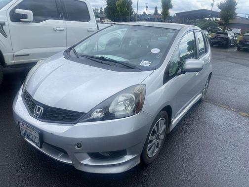 Alabaster Silver Metallic 2013 Honda Fit Sport