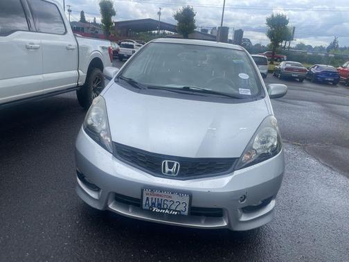 Alabaster Silver Metallic 2013 Honda Fit Sport
