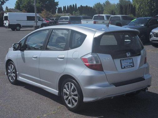 Alabaster Silver Metallic 2013 Honda Fit Sport