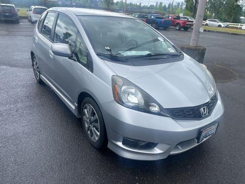 Alabaster Silver Metallic 2013 Honda Fit Sport