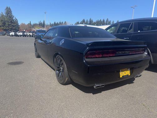 Black Clearcoat 2013 Dodge Challenger SRT8