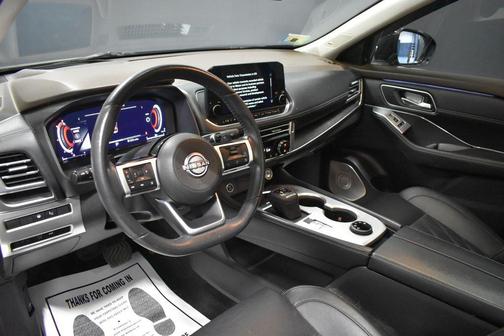 Super Black 2023 Nissan Rogue Platinum