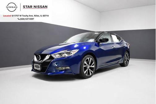 Deep Blue Pearl 2016 Nissan Maxima 3.5 S