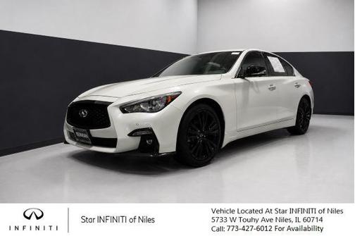 Majestic White 2023 INFINITI Q50 3.0t SENSORY