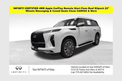 2025 INFINITI QX80 SENSORY AWD