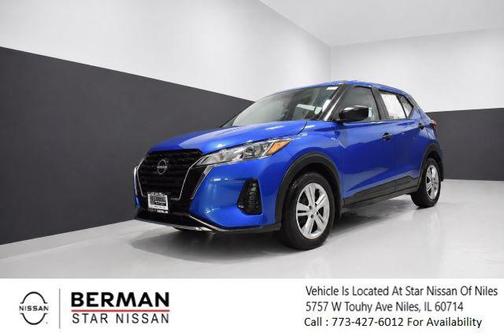 Electric Blue Metallic 2024 Nissan Kicks S